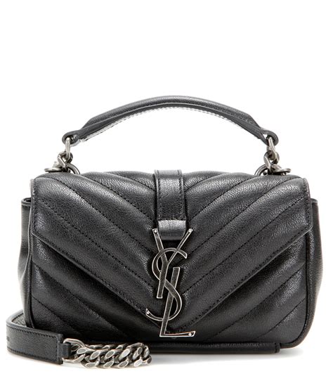 ysl small monogrammed leather|ysl monogram shoulder bag.